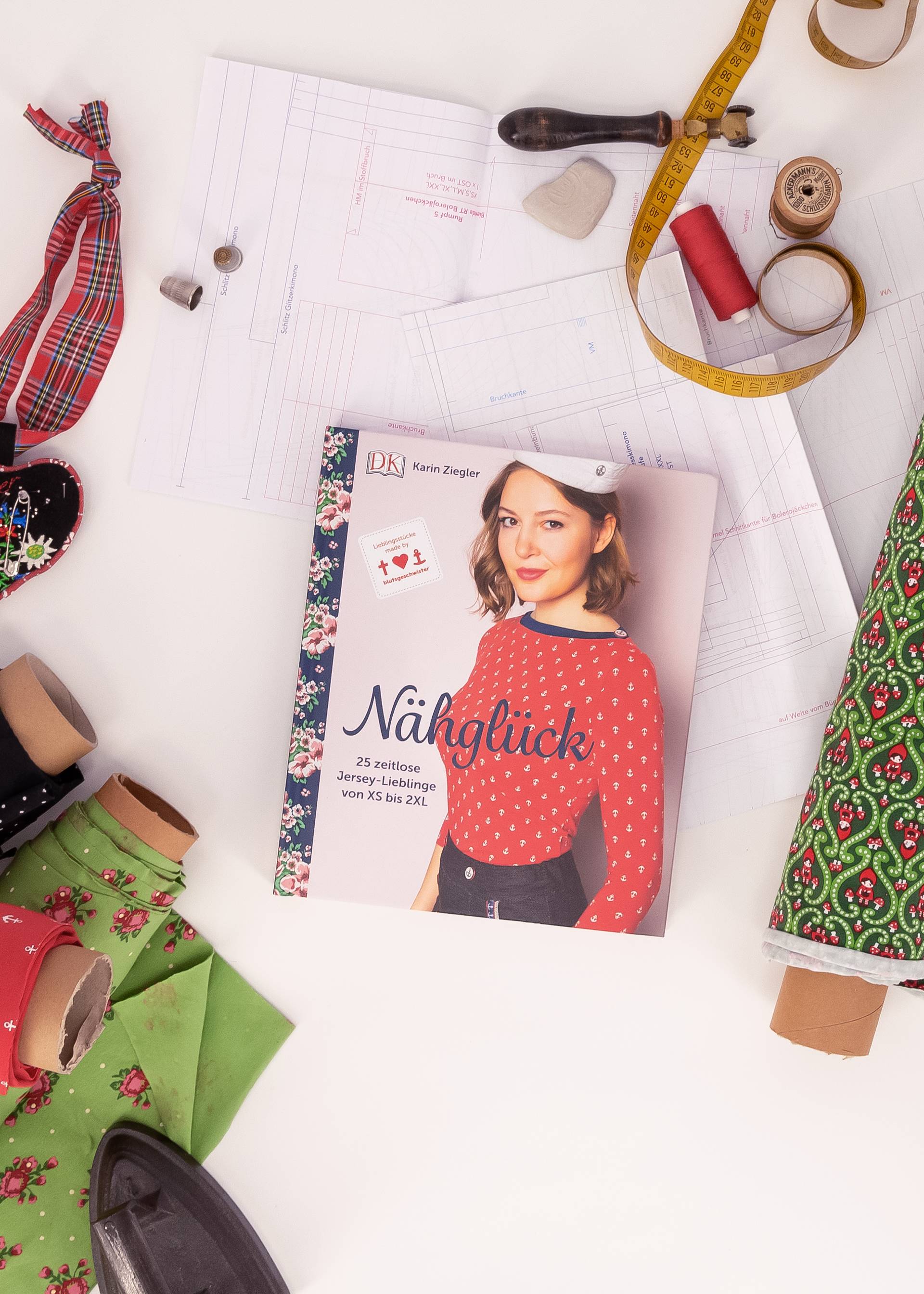 Sewing Book nähglück, original, Accessoires, Pink