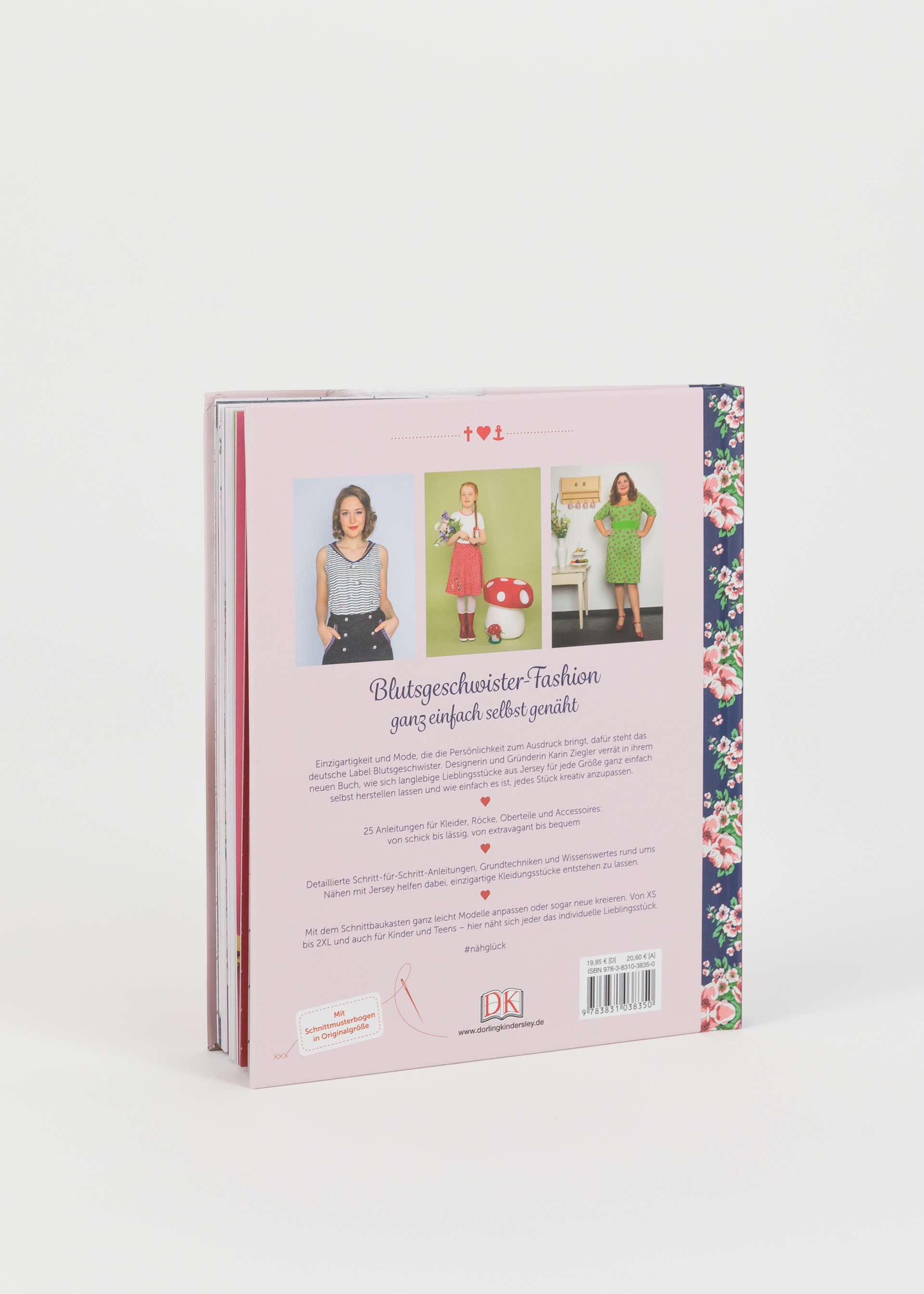 Sewing Book nähglück, original, Accessoires, Pink