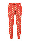 Cotton Leggings a walk in the park, mister mush, Trousers, Red