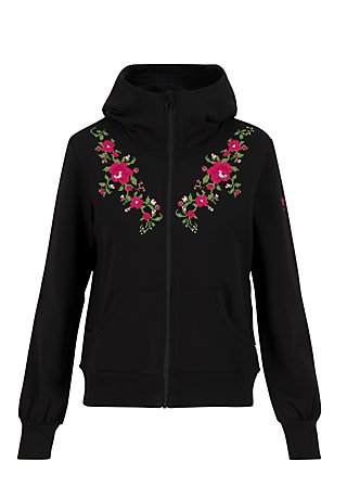 Zip Top aura paramour, jet black, Sweatshirts & Hoodies, Black