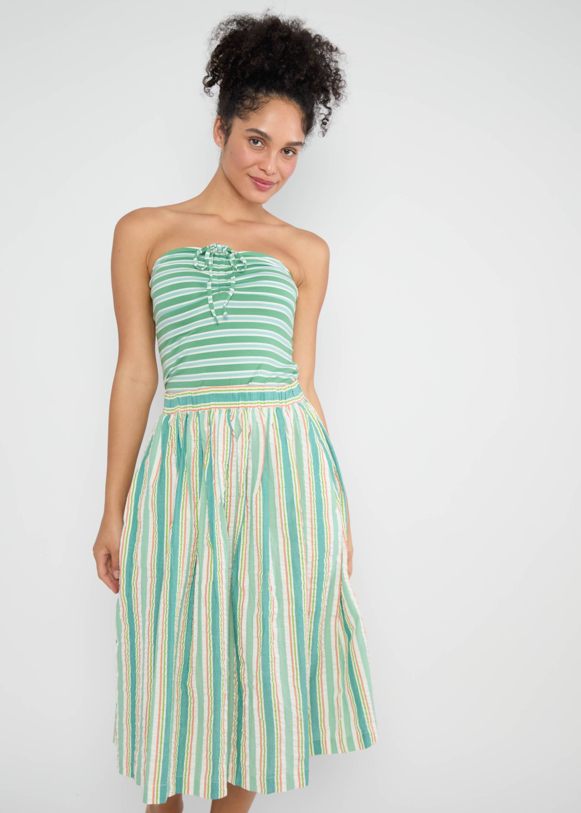 Sommerrock Everyday Poetry, awing stripes, Röcke, Grün