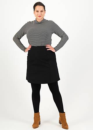 Longsleeve lonely lips turtle , after dark stripes, Shirts, Schwarz