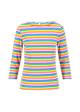 Streifenshirt Oh Marine, coral rainbow stripes, Shirts, Lila