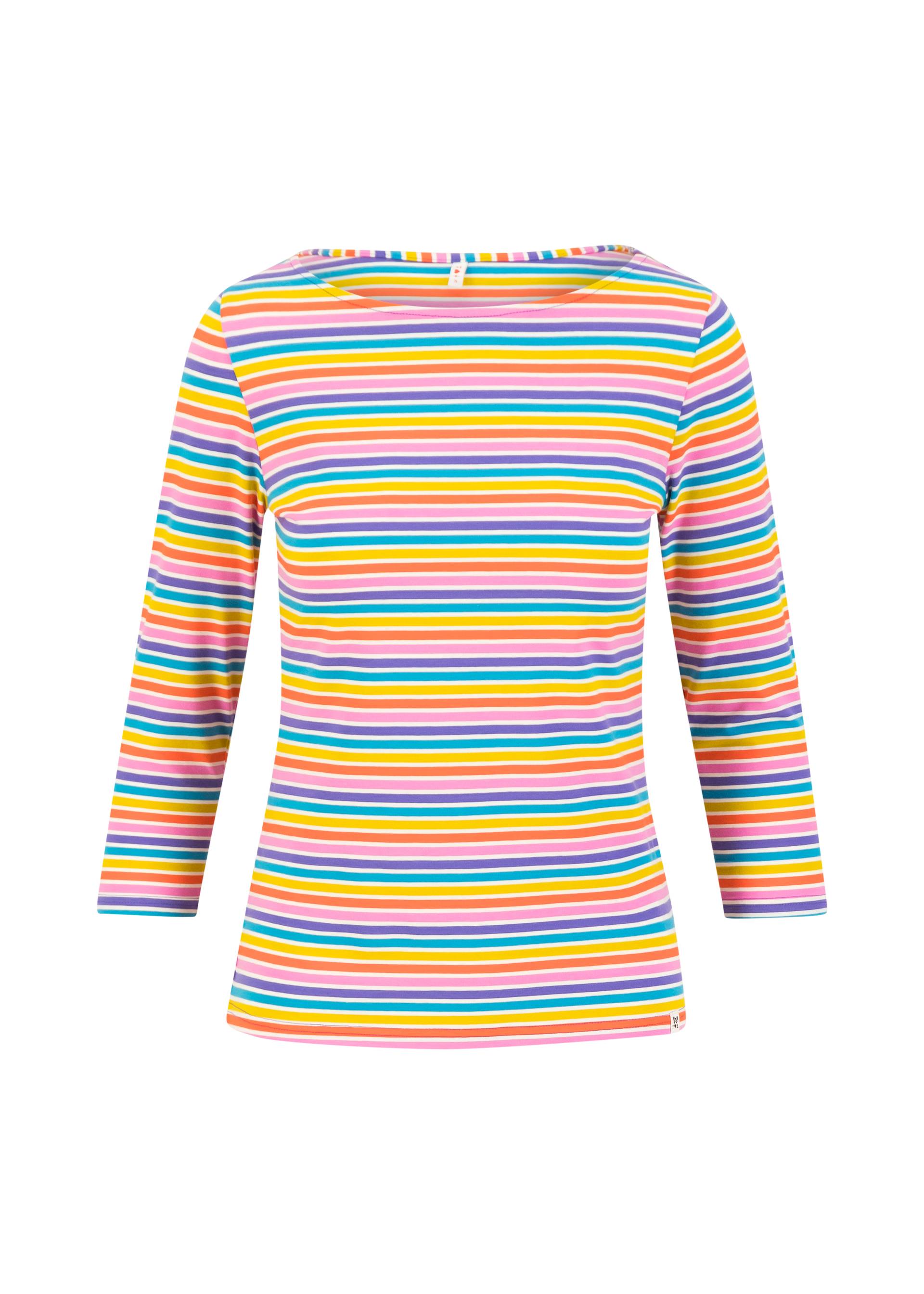 Streifenshirt Oh Marine, coral rainbow stripes, Shirts, Lila
