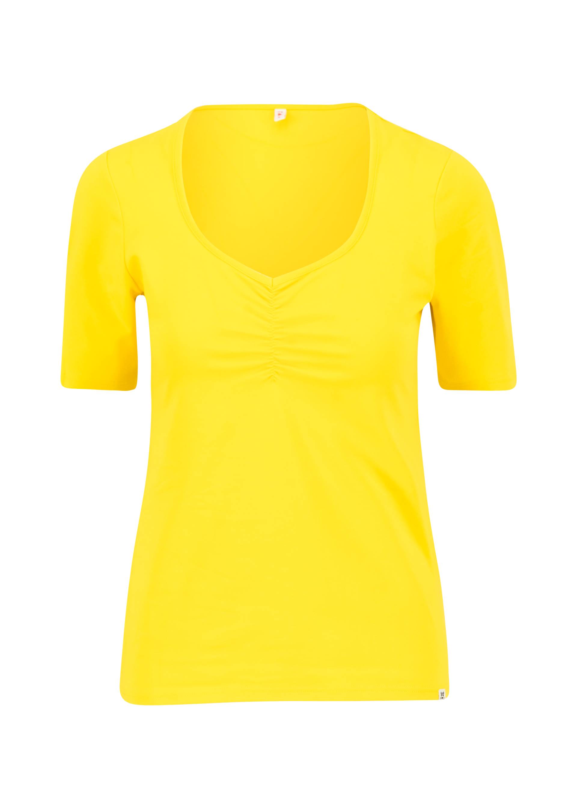 T-Shirt Balconnet Féminin, canary yellow, Tops, Yellow