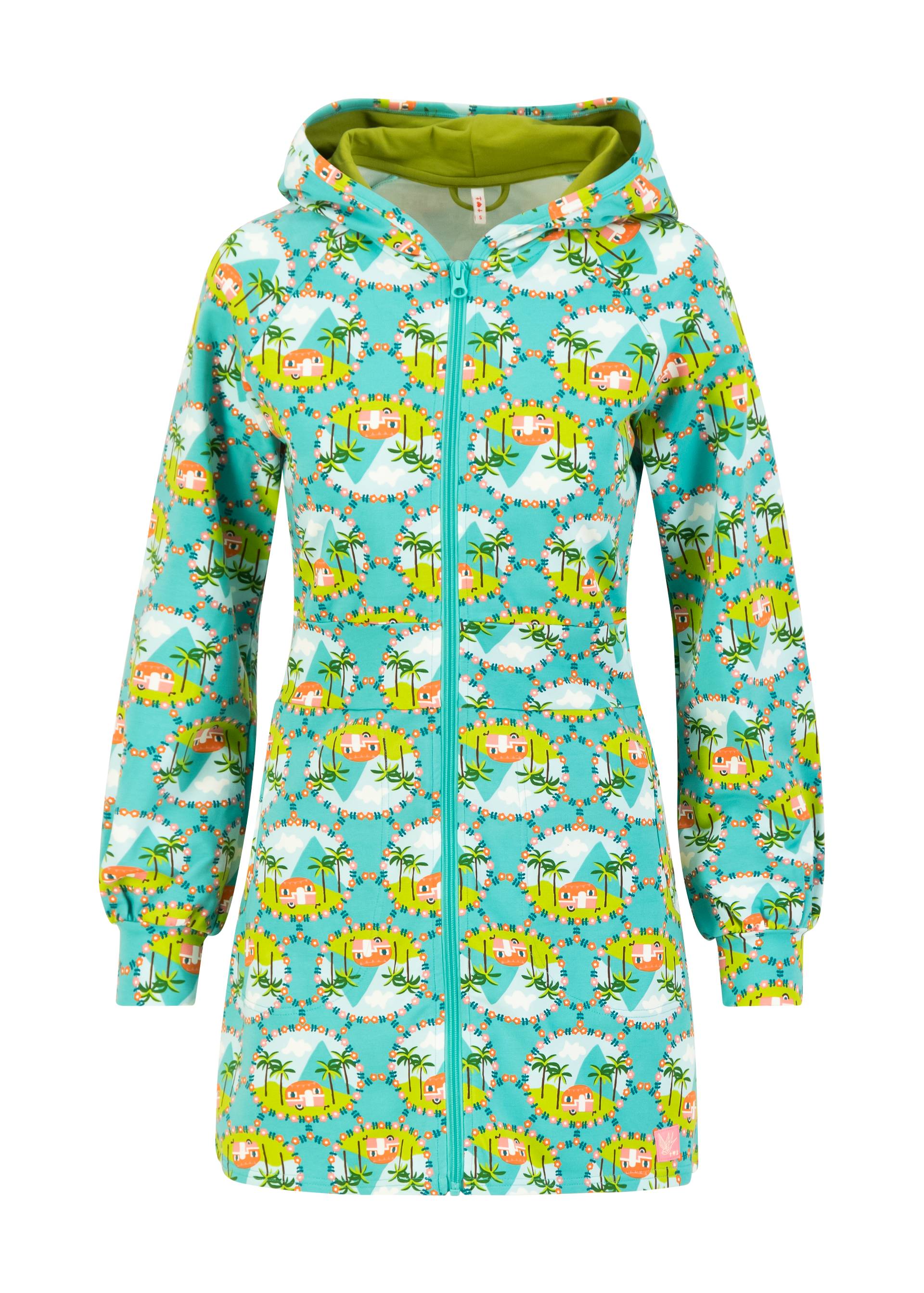 Sweatjacke Bi Bim Butze, canaries camping, Sweatshirts & Hoodies, Blau