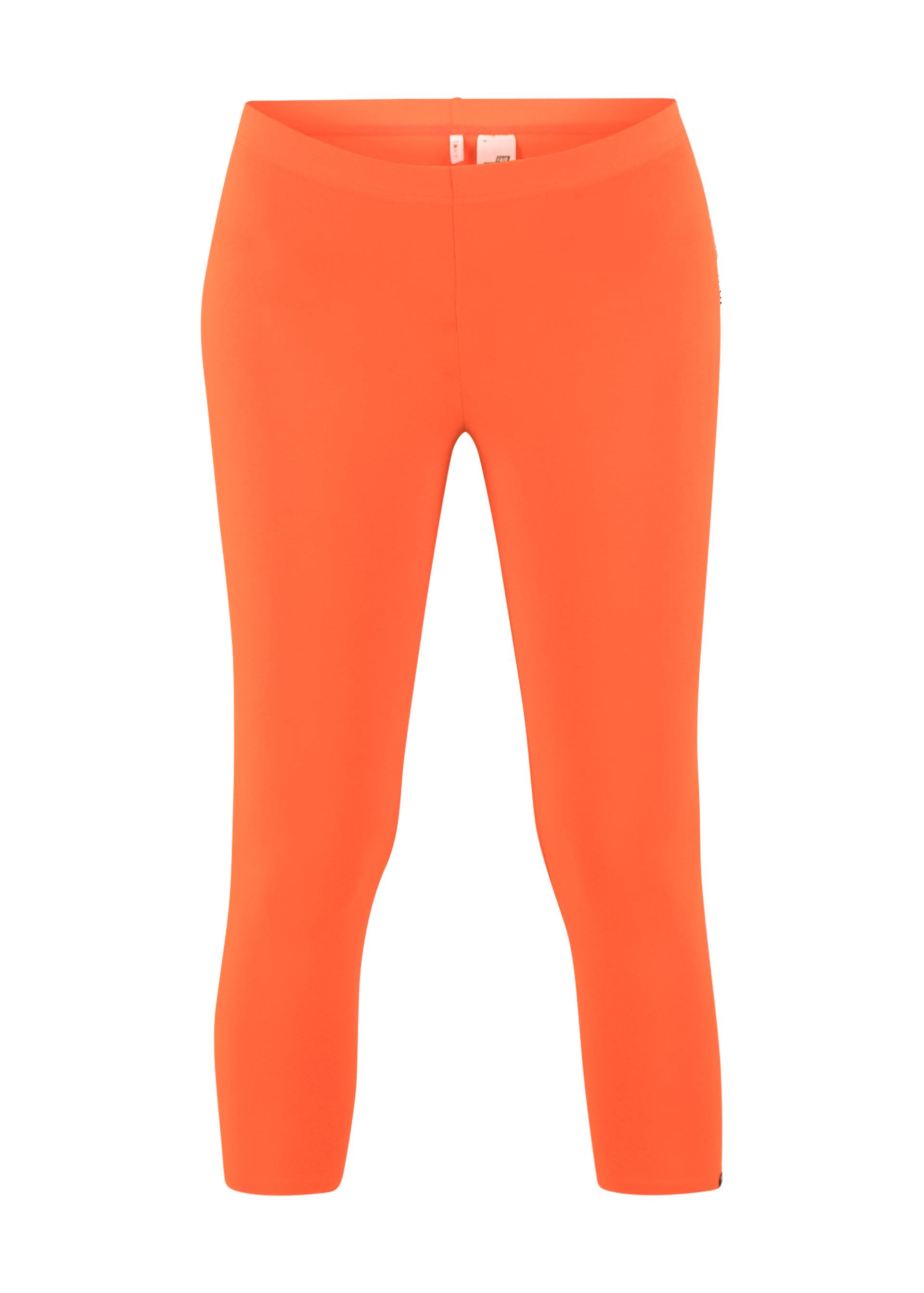 Capri Leggings Cropped Laune Legs, vermilion red, Leggings, Red