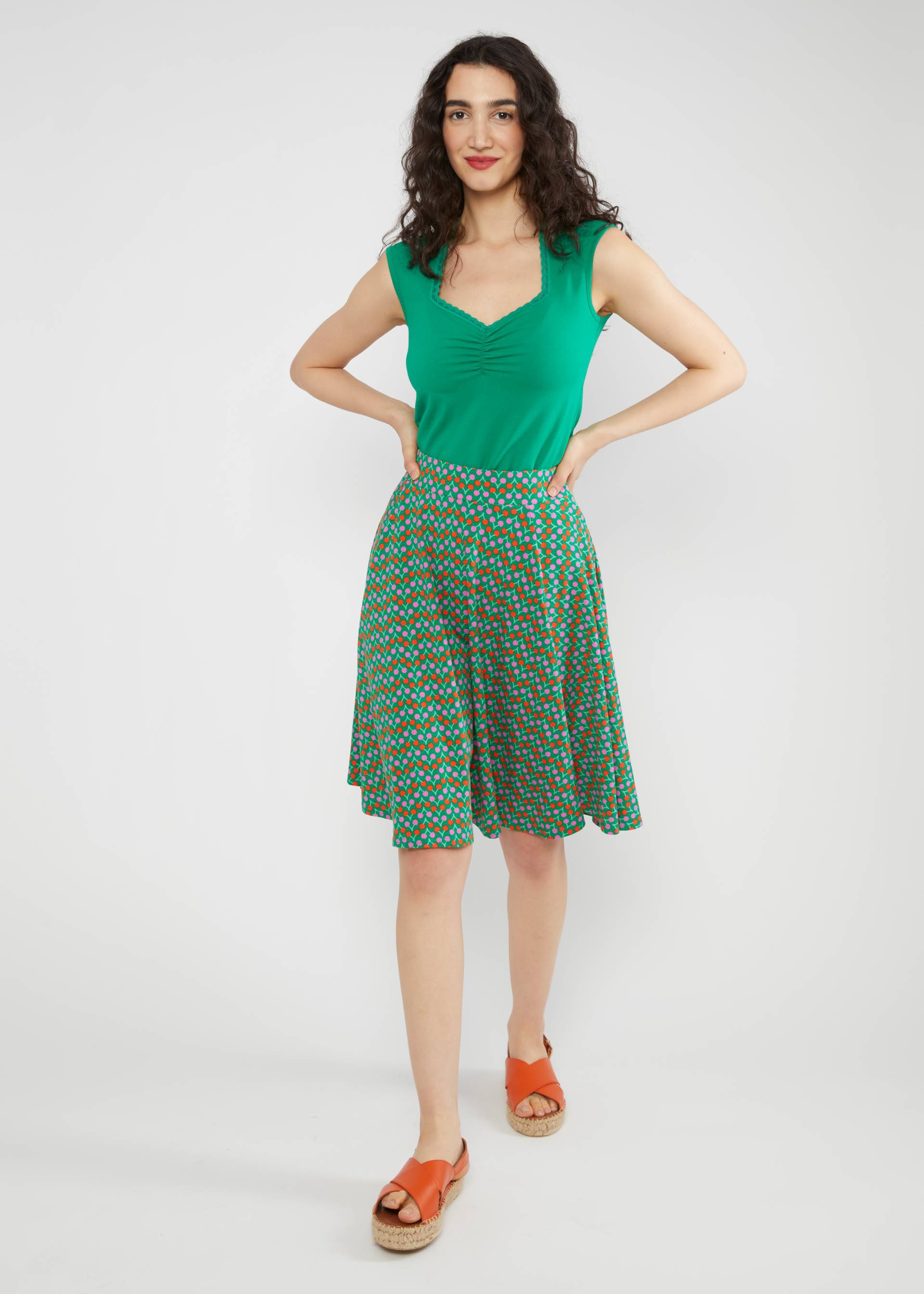 Tellerrock Fullmoon Circle, cherry it up, Röcke, Grün