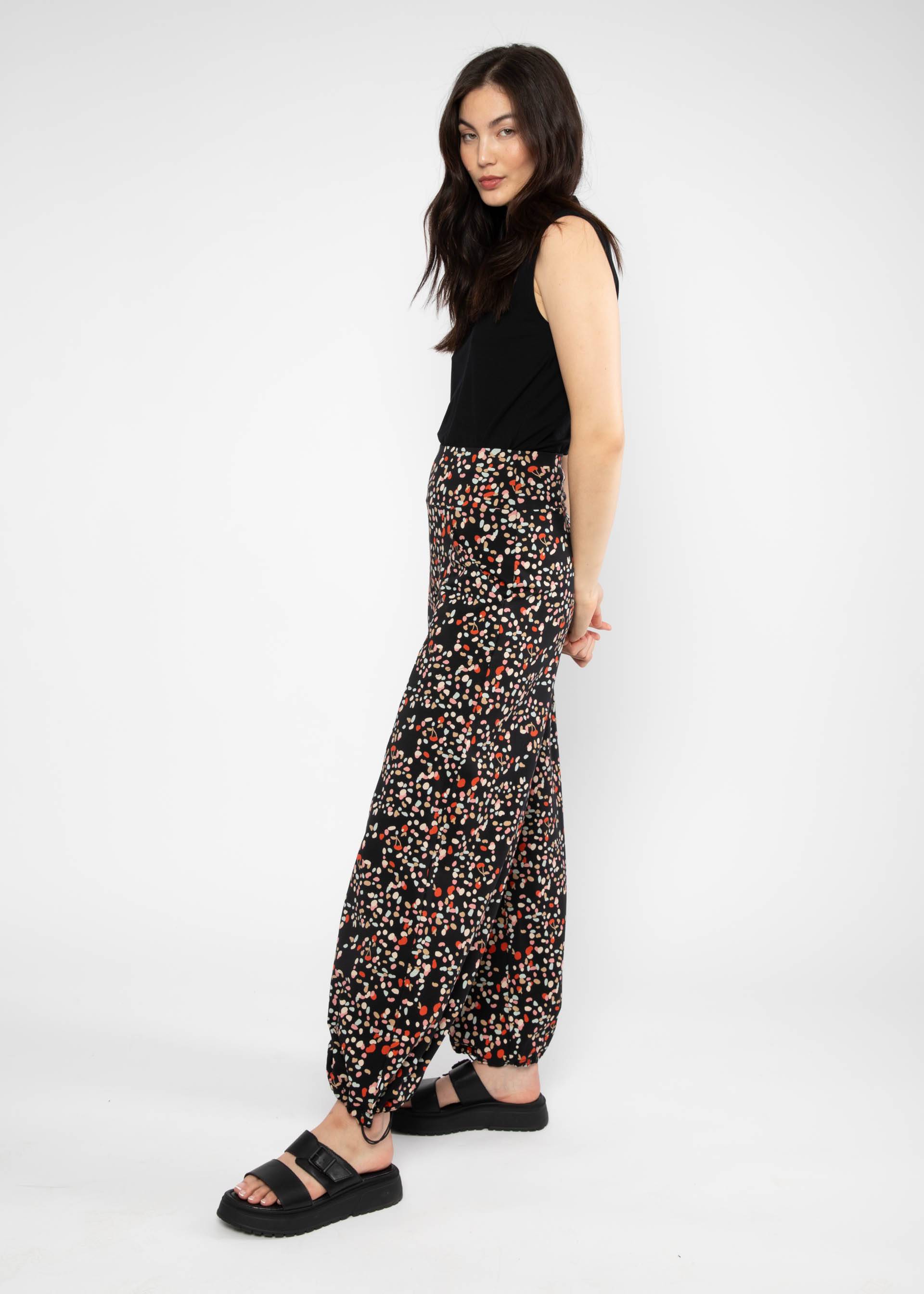 Marlenehose La Dietrich, summer night cutie-pie, Hosen, Schwarz