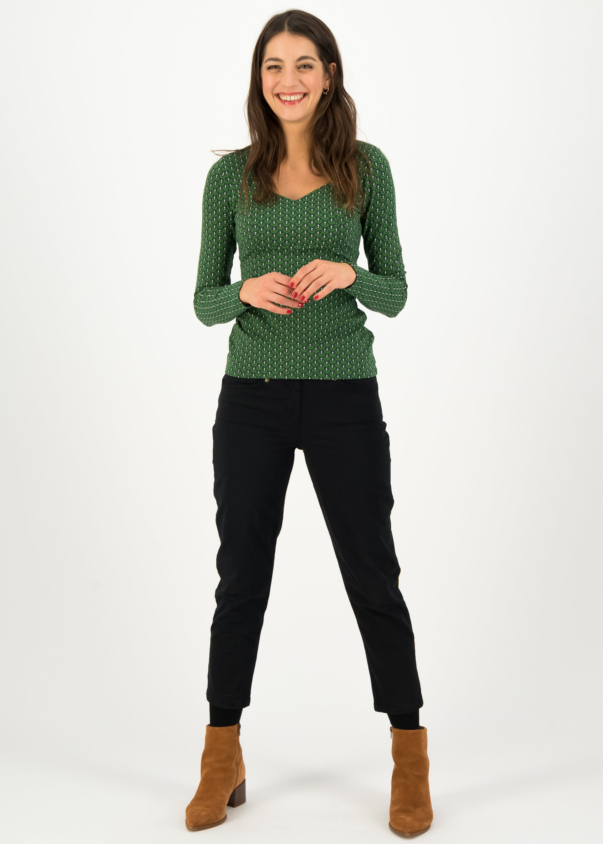 Longsleeve miraculous power , green dance, Shirts, Gr&uuml;n