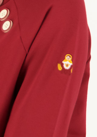 Winterpullover oh so nett, kiss red, Sweatshirts & Hoodies, Rot