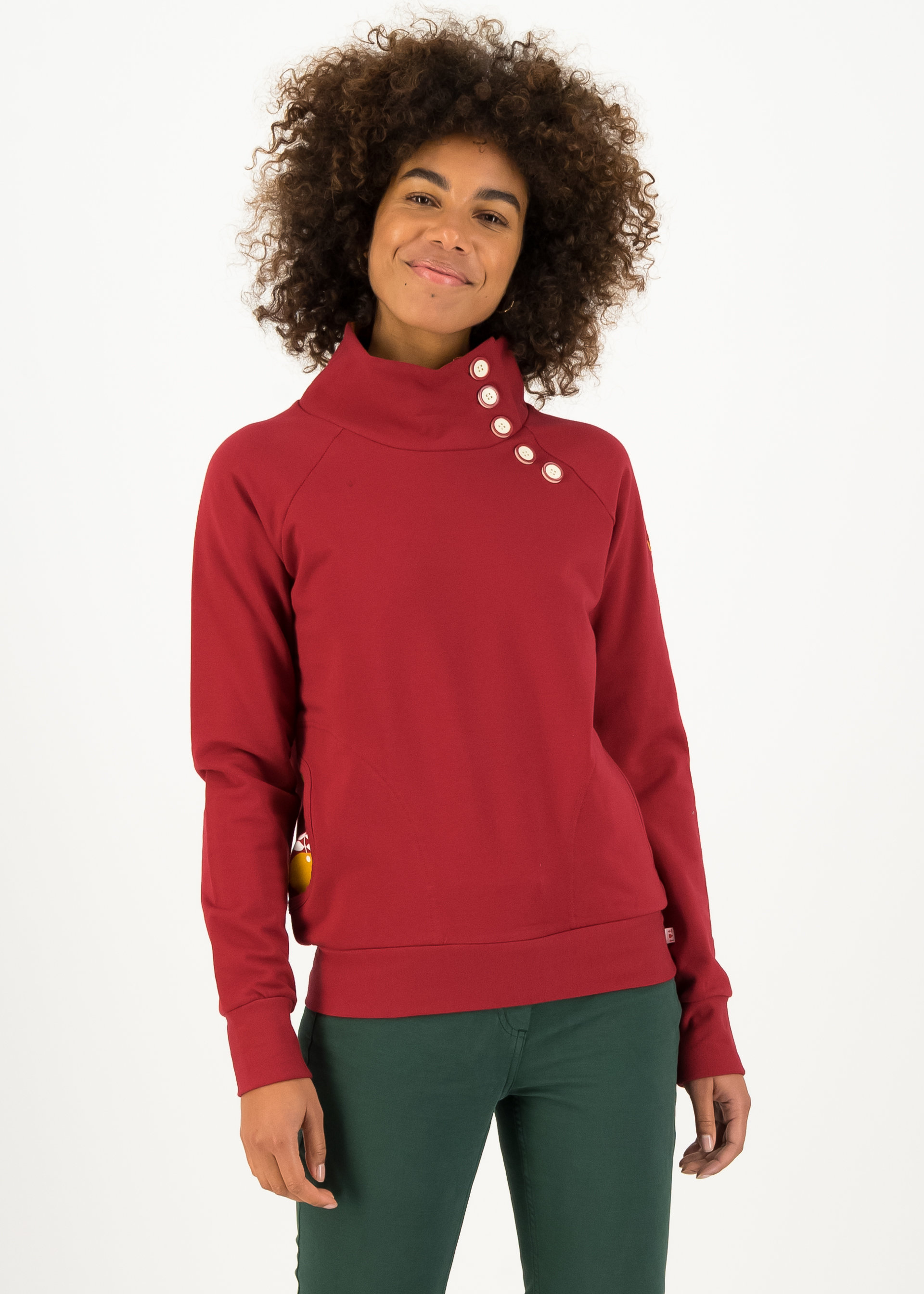 Winterpullover oh so nett, kiss red, Sweatshirts & Hoodies, Rot