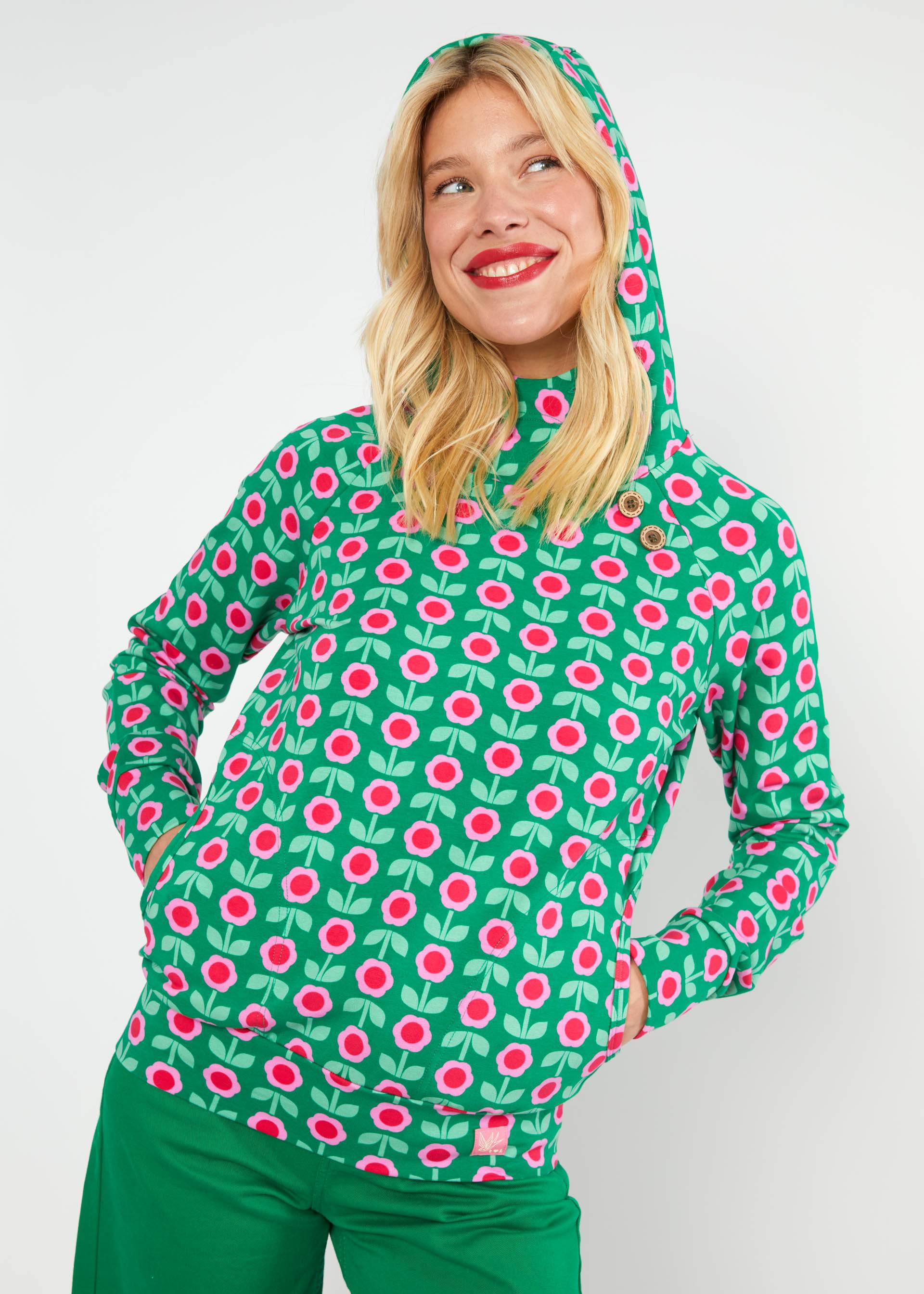 Sweatpullover Oh So Nett Hooded, lift me up, Sweatshirts & Hoodies, Grün