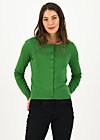 Cardigan save the brave, green classic, Knitted Jumpers & Cardigans, Green