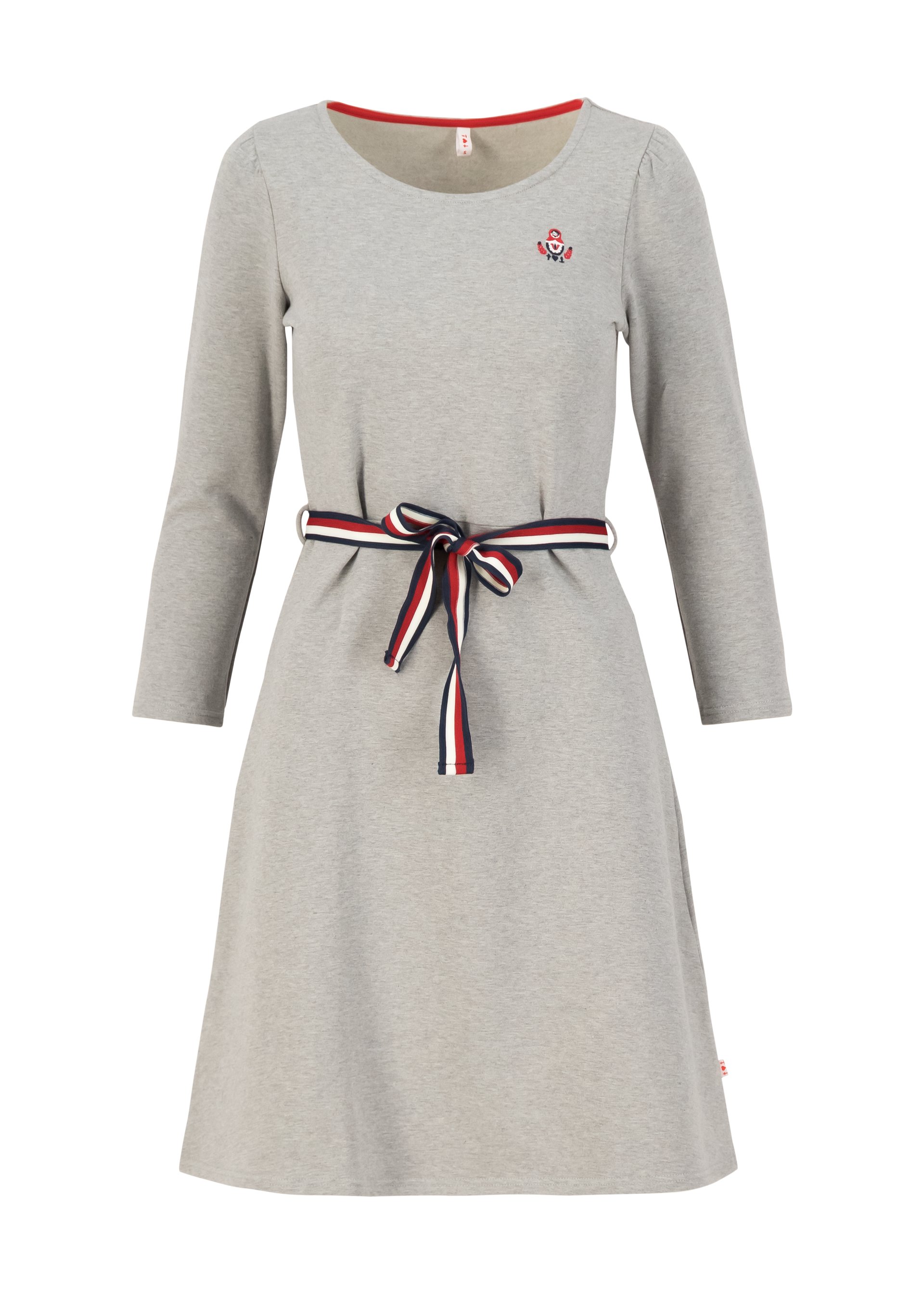 Sweatkleid tr&egrave;s charmeuse, great grey, Kleider, Grau