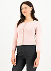 Cardigan Welcome to the Crew, soft bloom dots, Strickpullover & Cardigans, Rosa