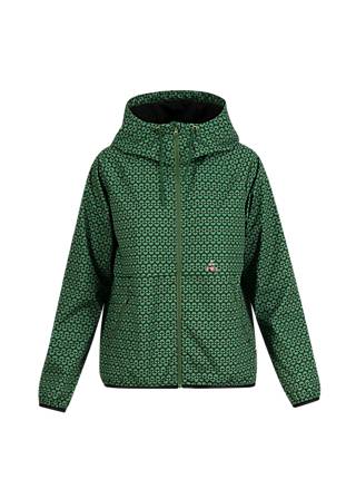 Windbreaker Windbraut Short, tiny flower of life, Jacken & M&auml;ntel, Gr&uuml;n