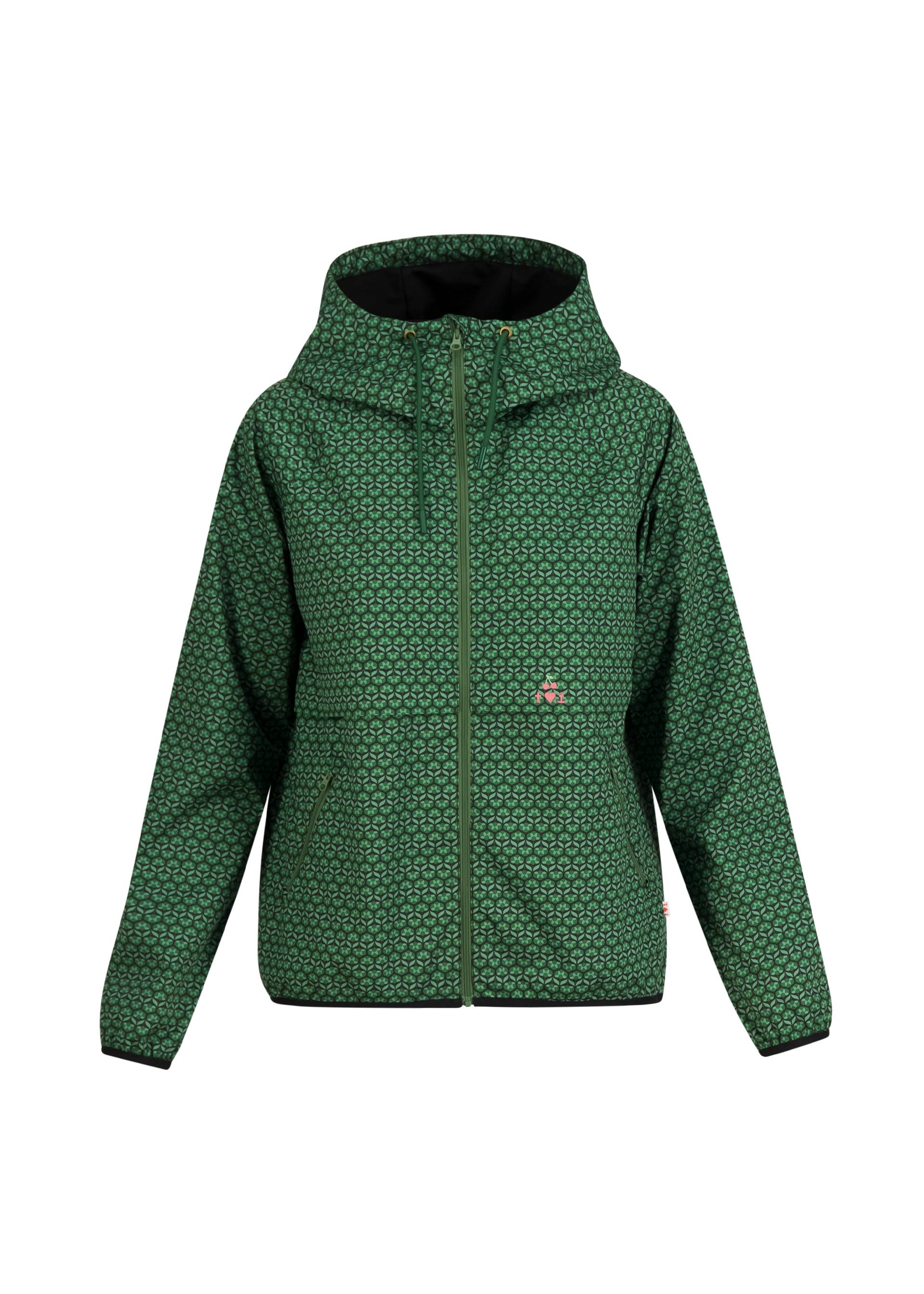Windbreaker Windbraut Short, tiny flower of life, Jacken & M&auml;ntel, Gr&uuml;n