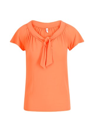 T-Shirt Carmelita, bella rosso, Tops, Red