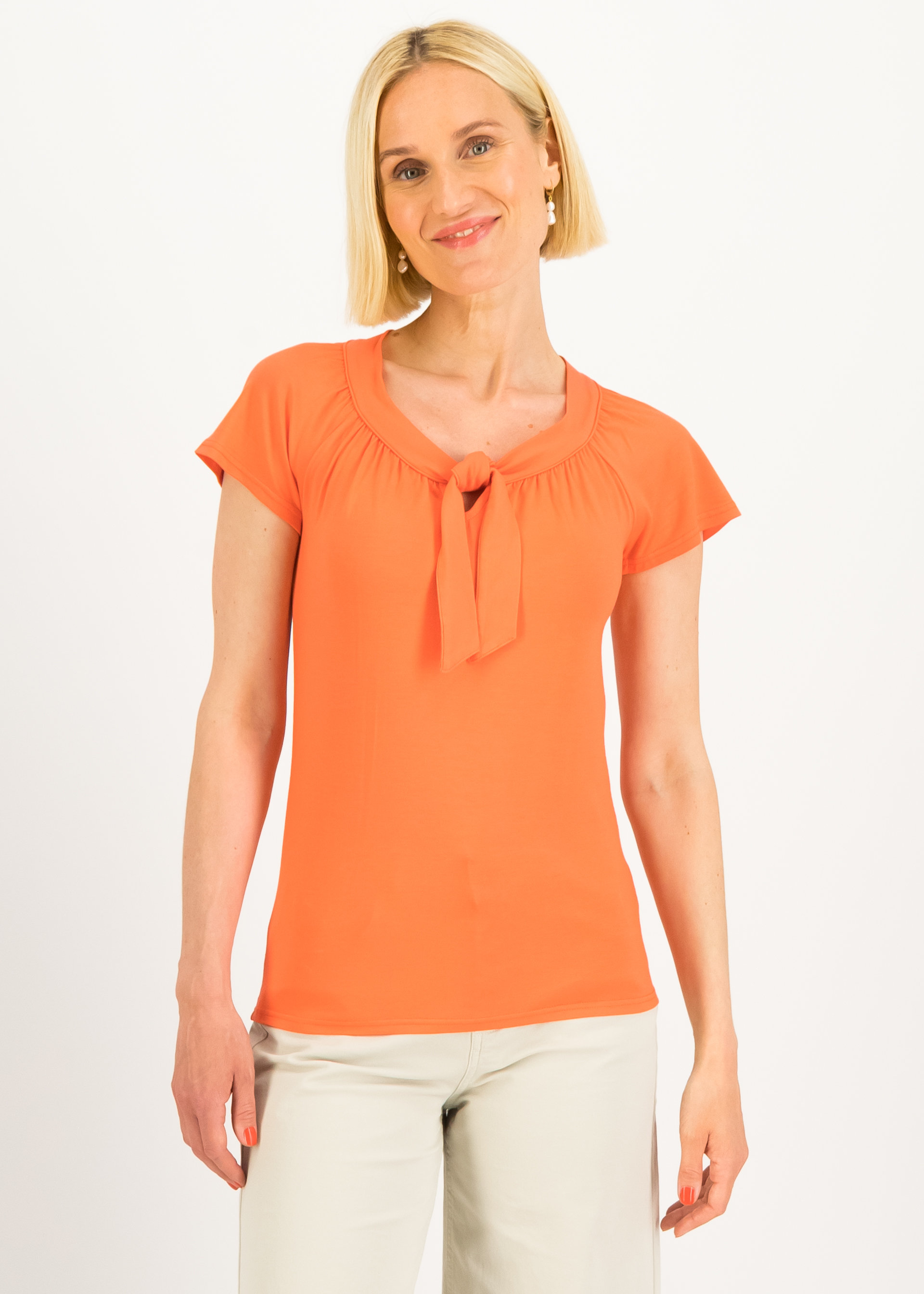 T-Shirt Carmelita, bella rosso, Tops, Red