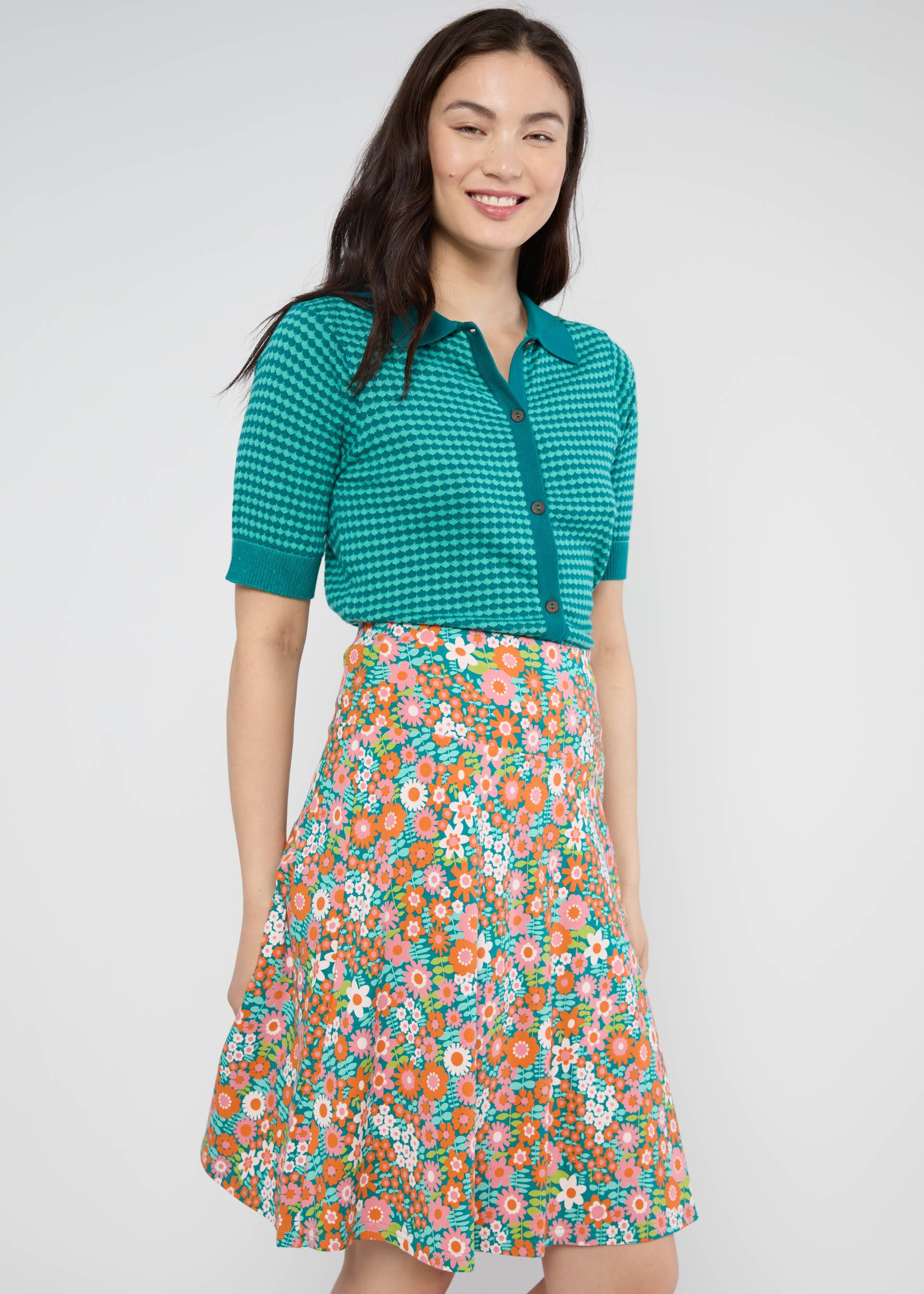 Jersey Skirt Frischluft, flower flow, Skirts, Green