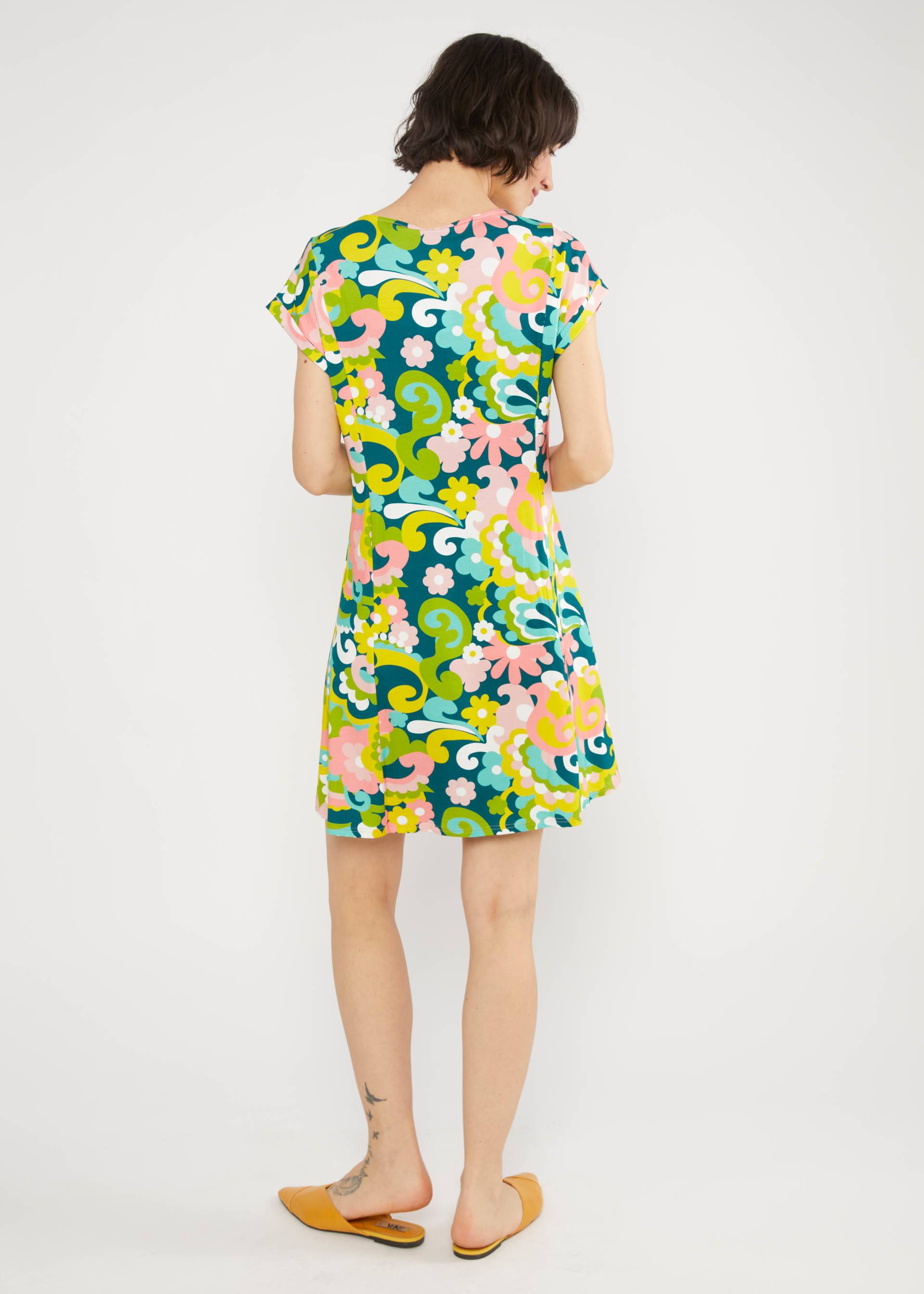 Freizeitkleid Go, Odette, swaying flowers, Kleider, Gelb