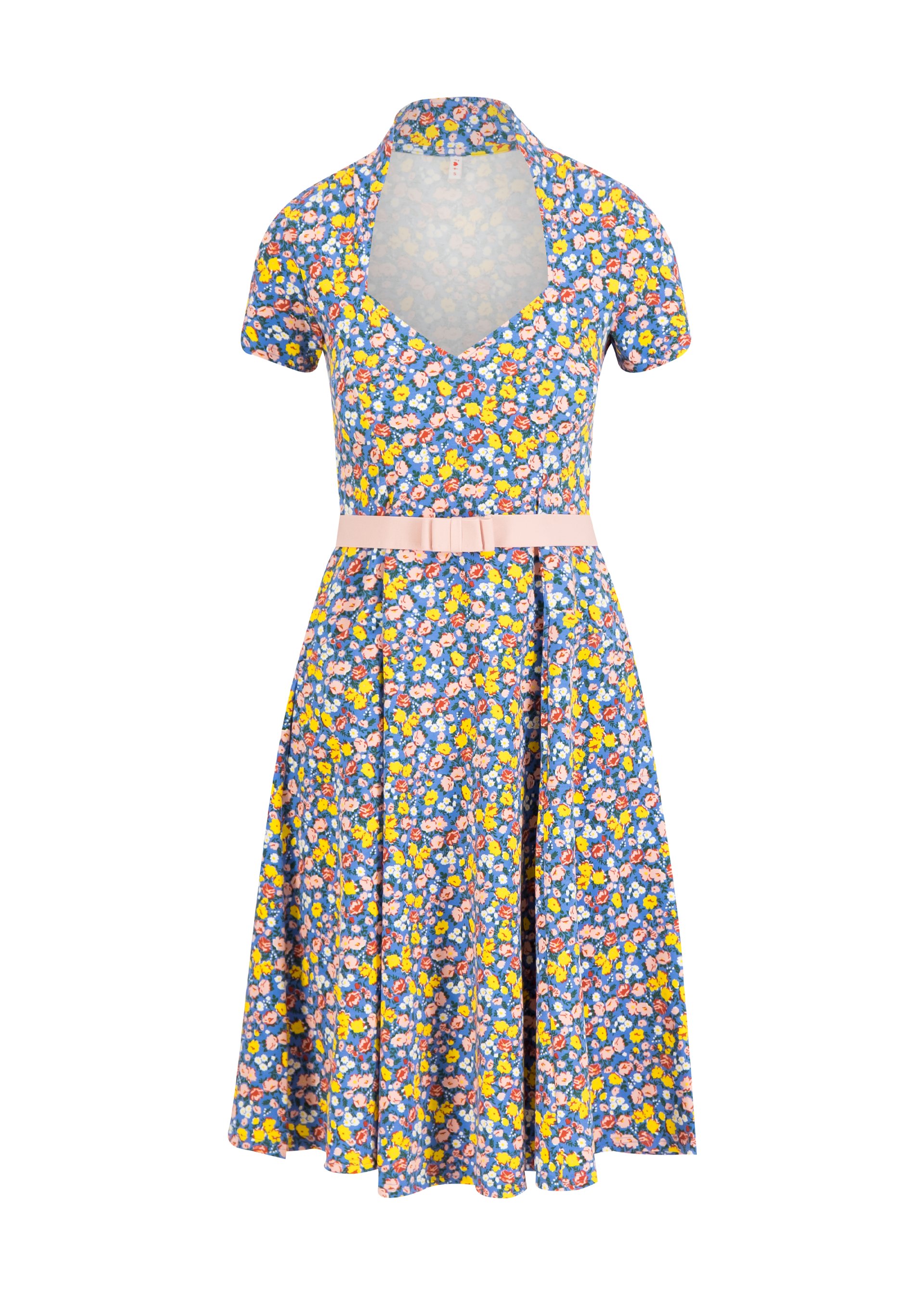 Sommerkleid Gracious Allure, fiori nostalgia, Kleider, Blau