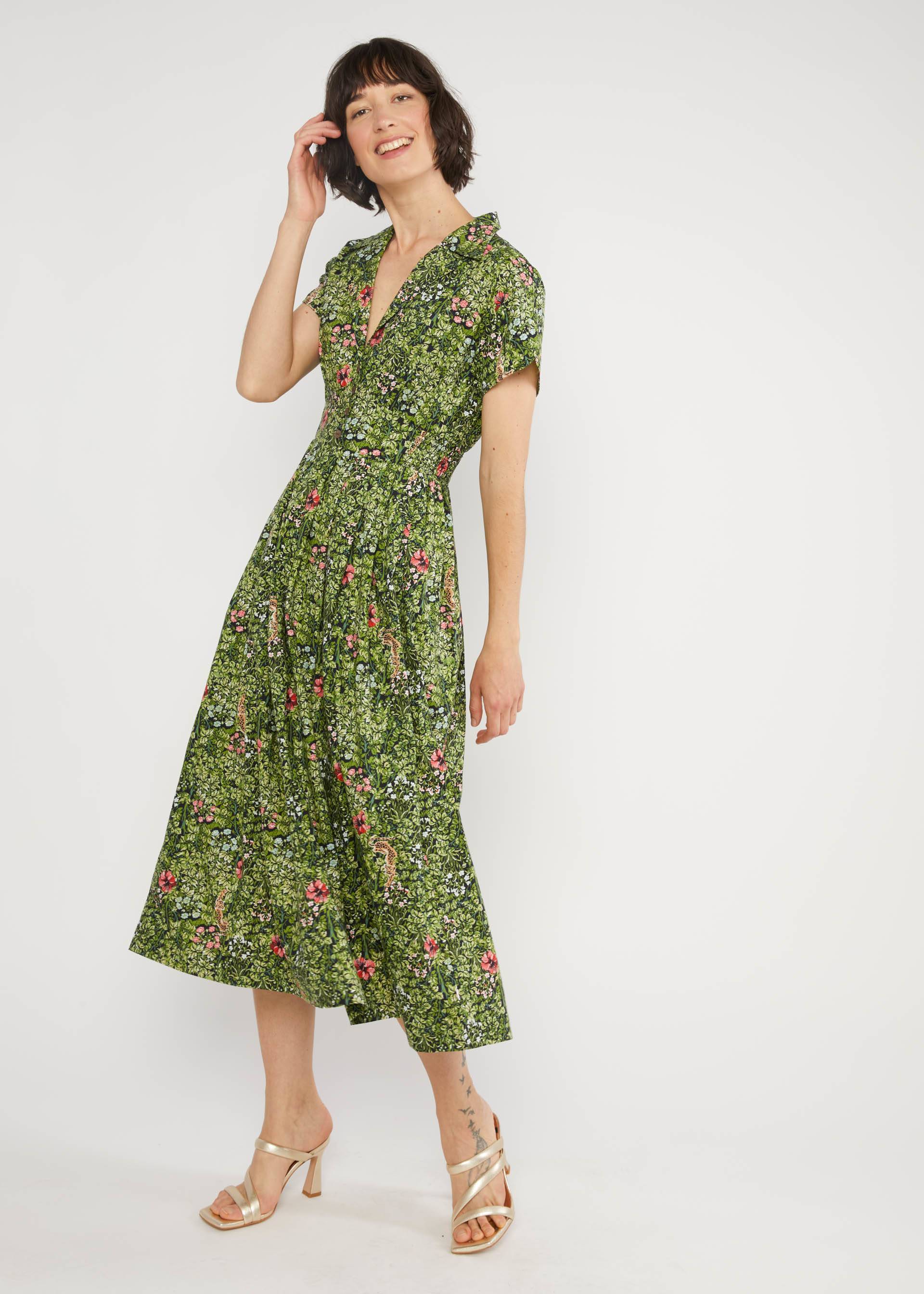 Midikleid Grand Opening, wild and shy, Kleider, Grün