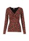 Longsleeve hot knot lacy, madame mireille, Tops, Brown