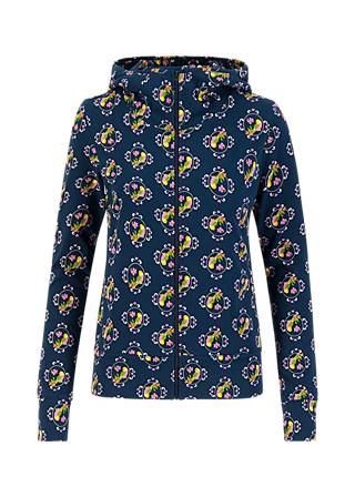 Kapuzenjacke Scuba Duba Zip-up, birdie pieps, Sweatshirts & Hoodies, Blau