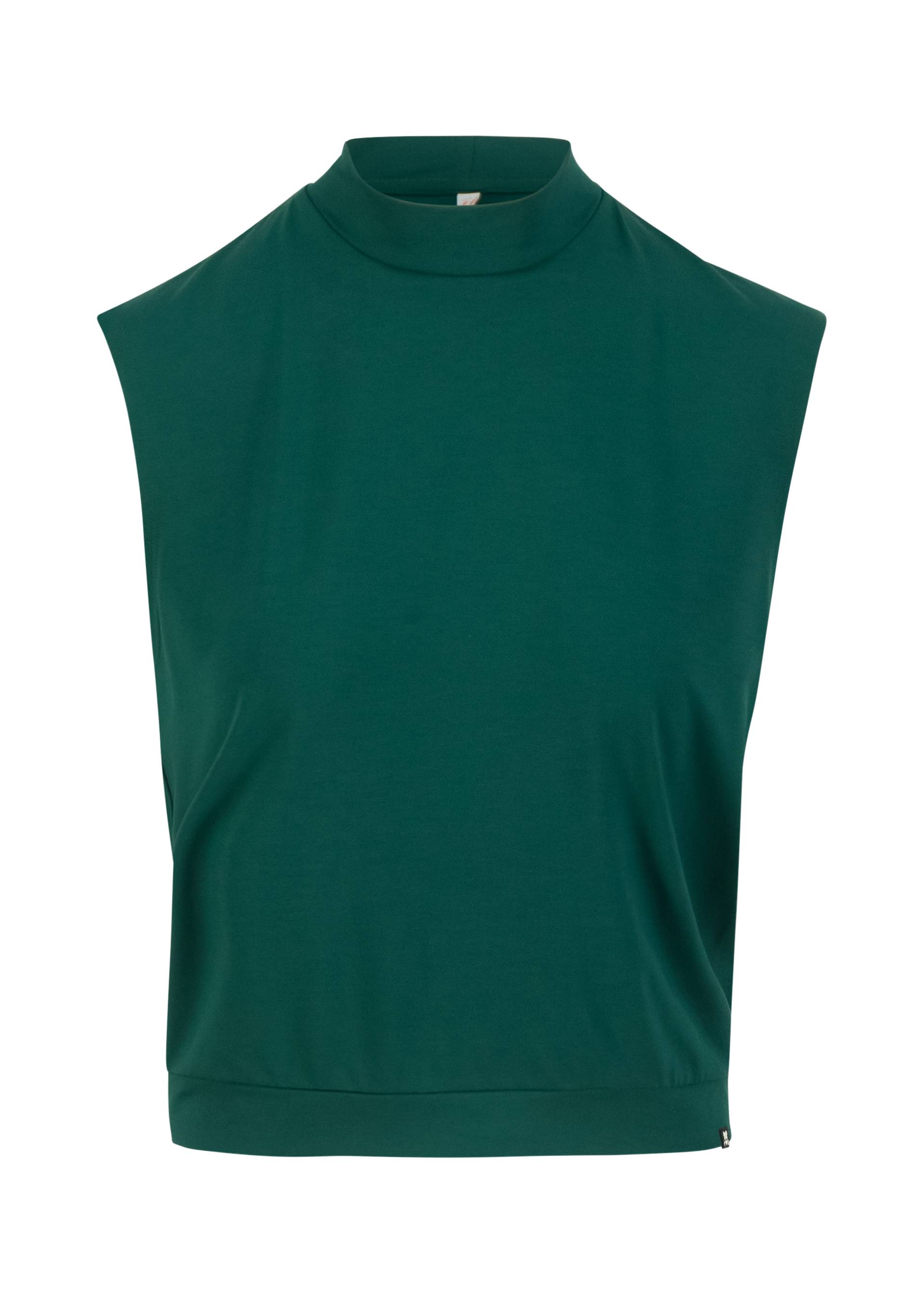 Summer top Tiny Turtle, dense forest green, Tops, Green