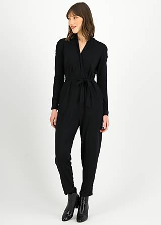 Jumpsuit Glam Darling, beeing lit black, Hosen, Schwarz
