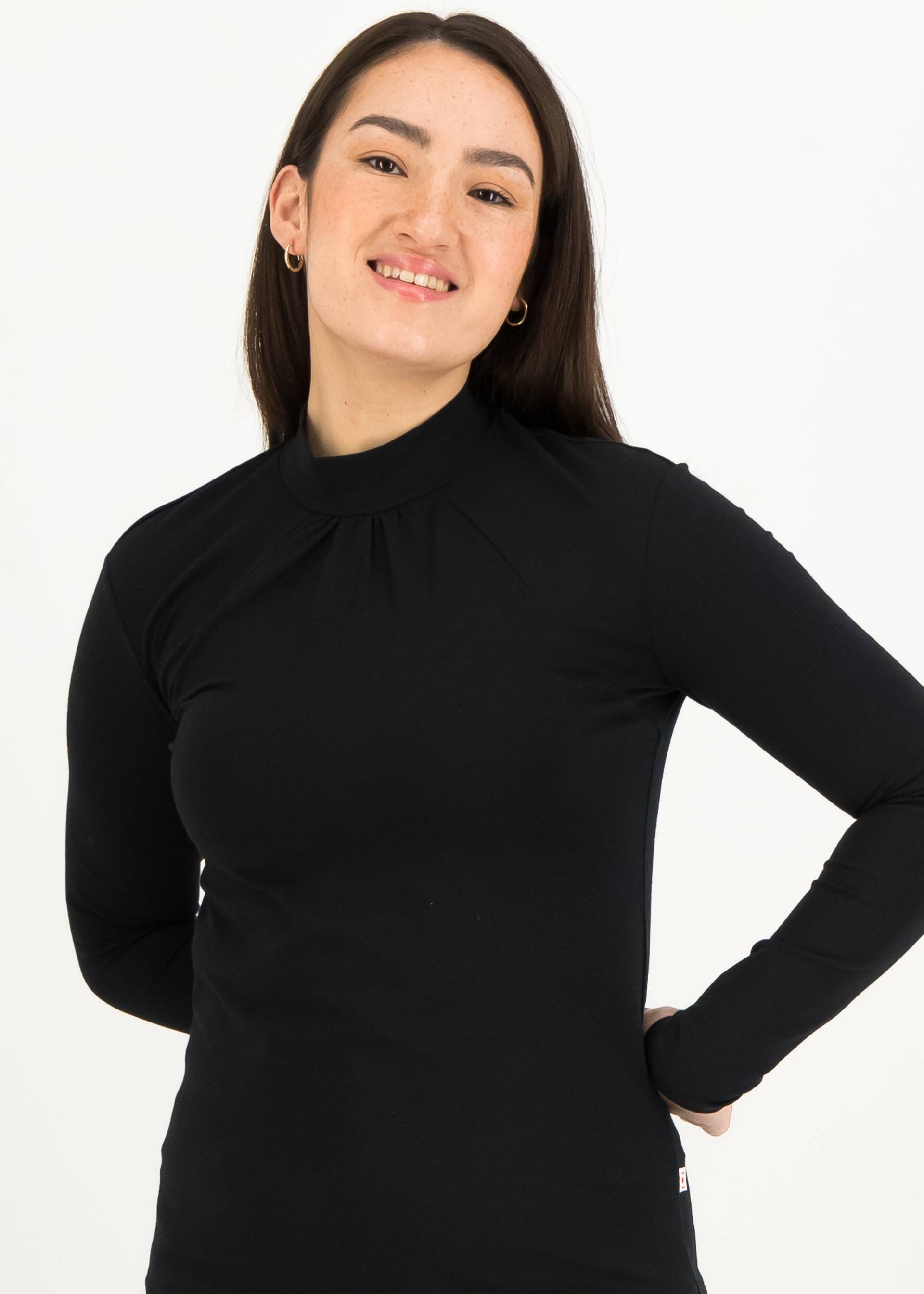 Longsleeve Happy Heart Turtle, awaken your fantasy black, Shirts, Schwarz