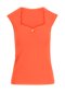 Sleeveless Top Let Romance Rule, soft summer, Tops, Red