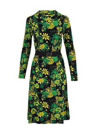 Jersey Dress Logomania Grande, green planet, Dresses, Black