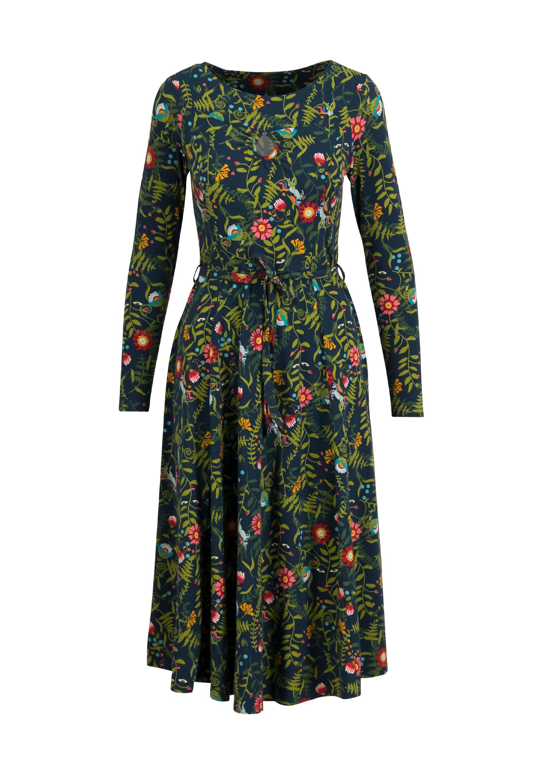 Jerseykleid Merry Go Round Long, magical moon garden, Kleider, Blau