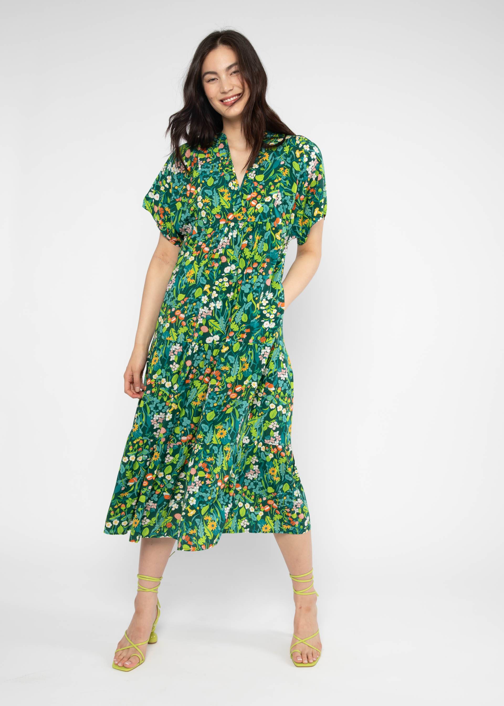 Sommerkleid Saint Tropen, barefoot on grass, Kleider, Grün