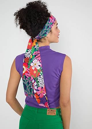 Tuch Tante Variante, coral flower, Accessoires, Lila