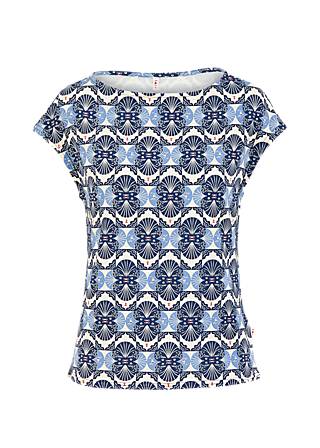 T-Shirt Breezy Flowgirl, release your fantasy, Shirts, Blau