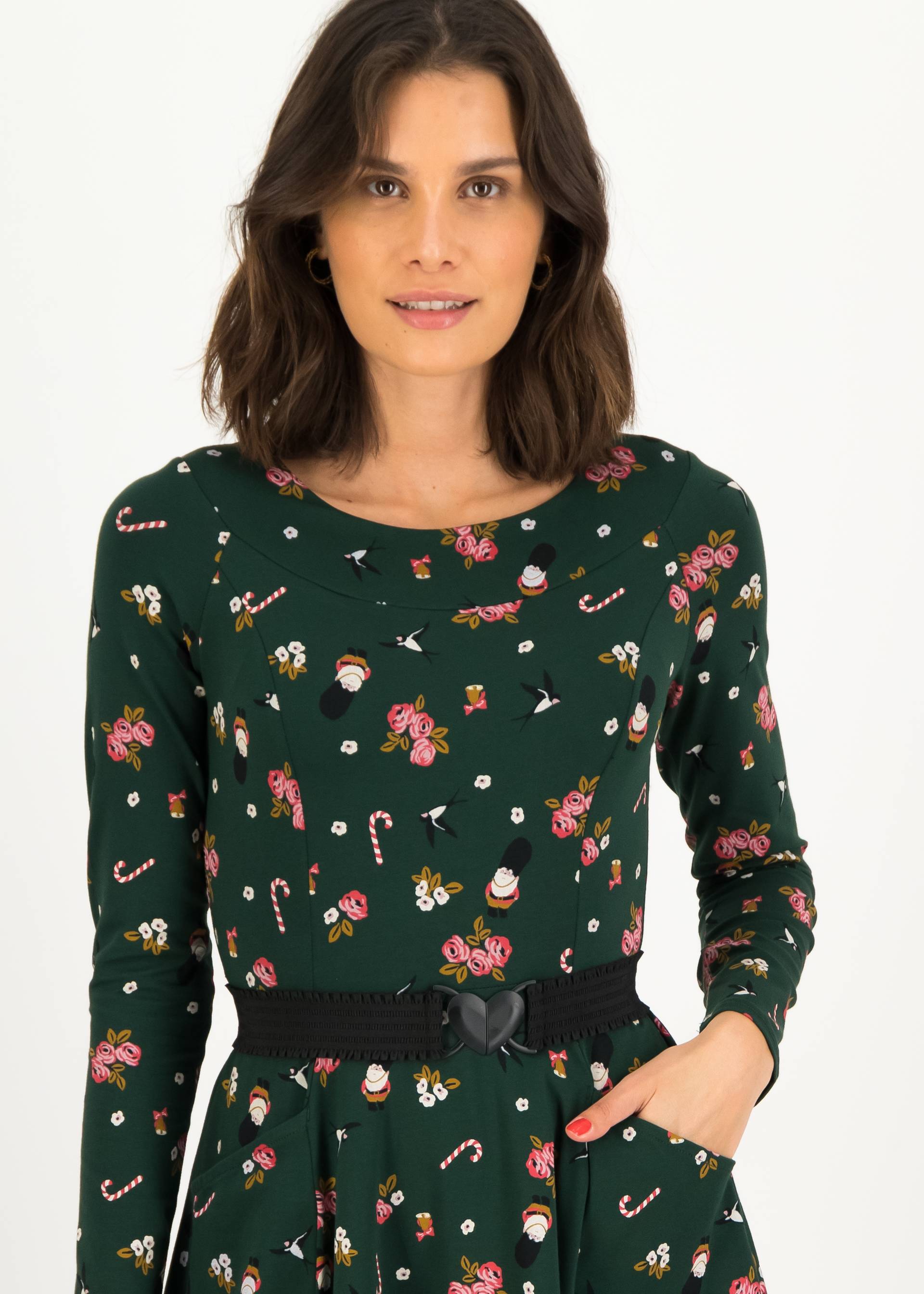 Jerseykleid merry go round, britmax, Kleider, Gr&uuml;n