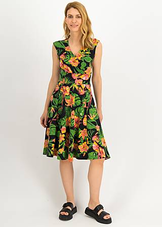 Sommerkleid Shalala Tralala, tropical island, Kleider, Schwarz