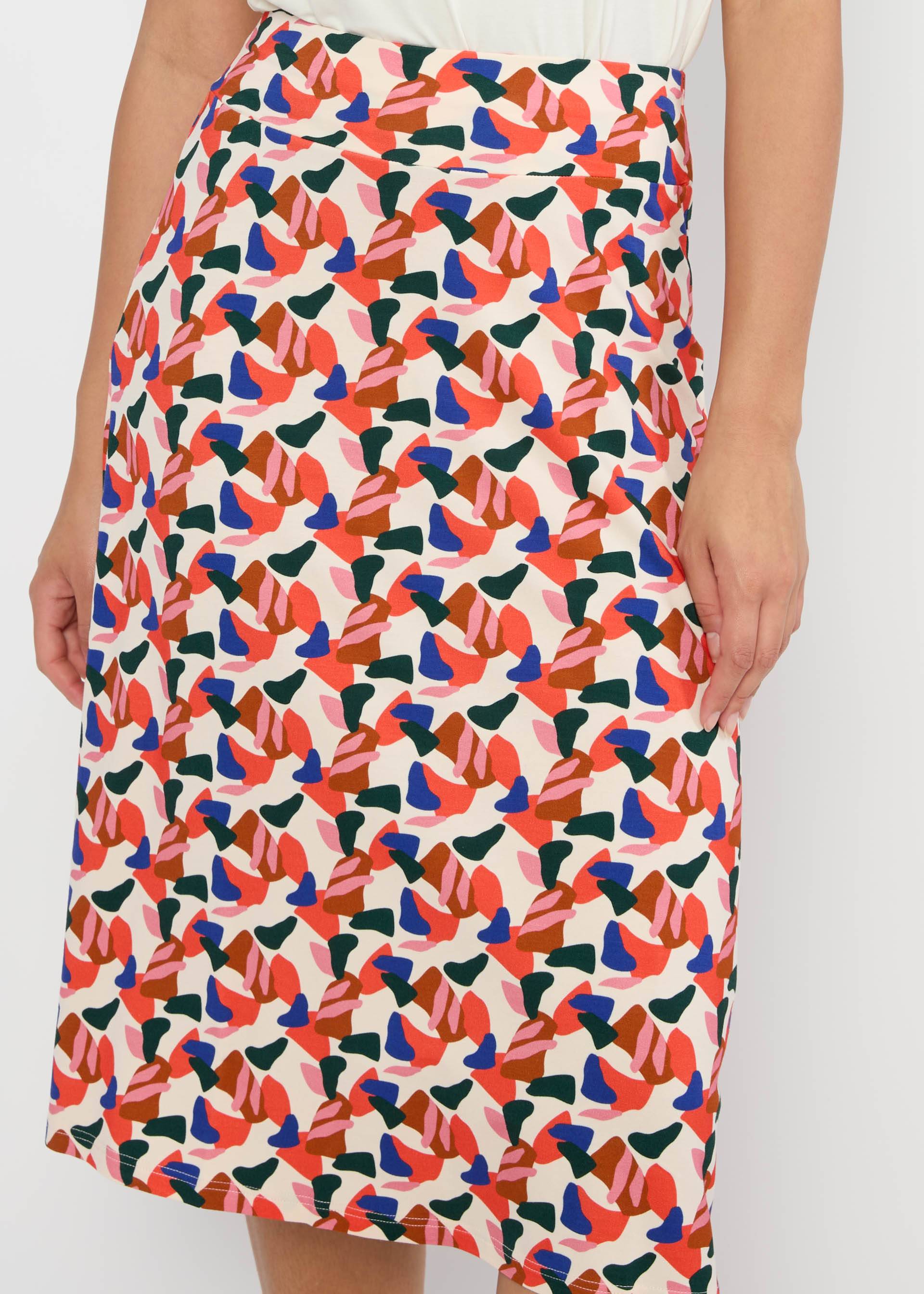 Jerseyrock Tender Slender, stones of heat, Röcke, Orange