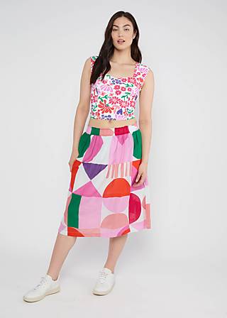 Sommerrock Everyday Sunlight Mirage, dice has fallen, Röcke, Weiß