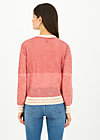Cardigan avec plaisir, sporty red white, Knitted Jumpers & Cardigans, Red