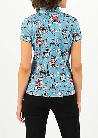 Summer blouse poupette, ohlala paris, Blouses & Tunics, Blue