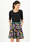 Circle Skirt simplement bien, dreams are my reality, Skirts, Black
