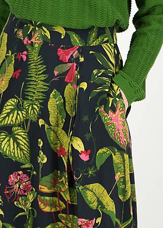 Midirock Flowtime, botanical bohemians, R&ouml;cke, Schwarz