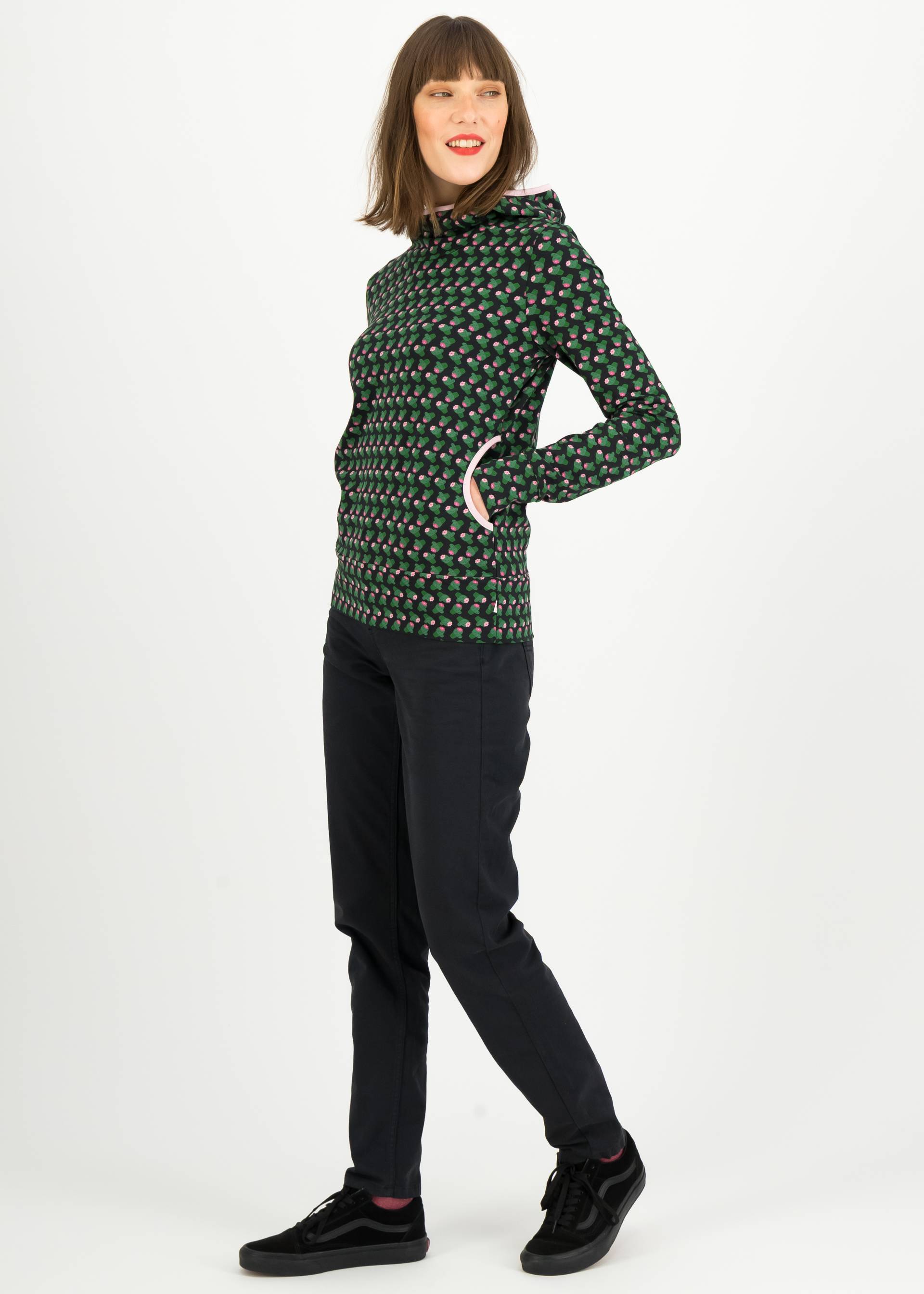 Hoodie Scuba Duba, tiny little cactus, Sweatshirts & Hoodies, Schwarz