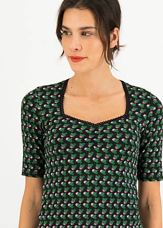 T-Shirt Let Romance Rule, tiny little cactus, Shirts, Schwarz