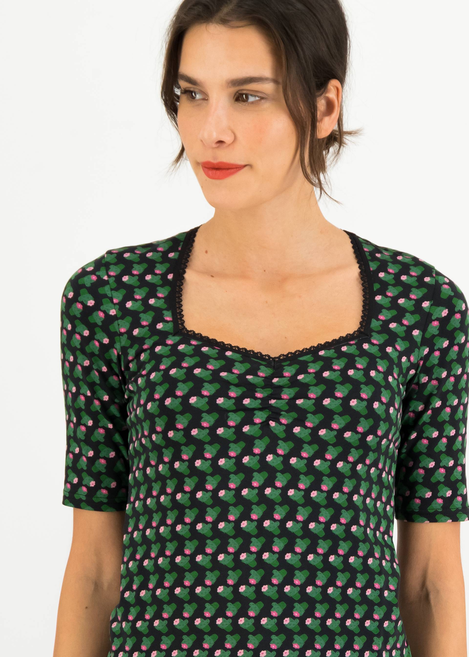 T-Shirt Let Romance Rule, tiny little cactus, Shirts, Schwarz